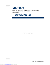 Rosch Computer MX3955U User Manual