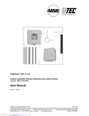 PolyGard SPC-1110 User Manual