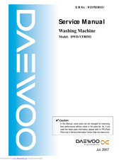 Daewoo DWD-VF80M1 Service Manual