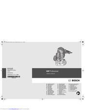Bosch GOF Professional 1250 LCE Original Instructions Manual