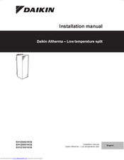Daikin EHVZ16S18CB Installation Manual
