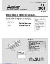 Mitsubishi PMH-P2BA Technical & Service Manual
