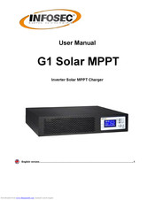 INFOSEC G1 Solar MPPT User Manual