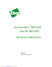 Digi ConnectCore Wi-9M 2443 Hardware Reference Manual