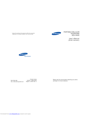 Samsung SCH-N485 User Manual