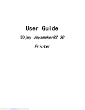 3D joy JoysmakerR2 3D User Manual