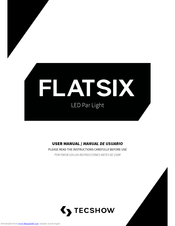 TECshow FLATSIX User Manual