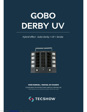 TECshow GOBO DERBY UV User Manual
