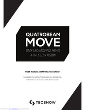 TECshow Quatrobeam Move User Manual
