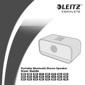 LEITZ Complete Portable Bluetooth Stereo Speakers User Manual