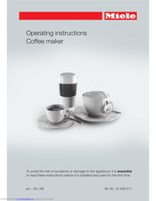 Miele CM7500 Operating Instructions Manual