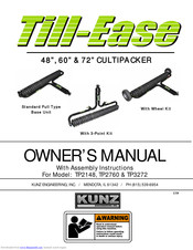 Kunz Till-Ease TP2760 Owner's Manual