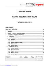 Legrand UPS User Manual