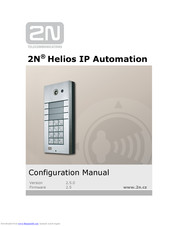 2N Helios IP Automation Configuration Manual