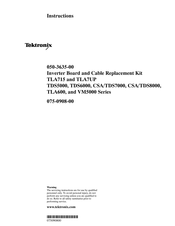 Tektronix TLA7UP Series Instructions Manual
