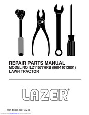LAZER LZ11577HRB Parts Manual