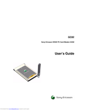 Sony Ericsson GC82 User Manual