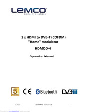 Lemco HDMOD-4 Operation Manual