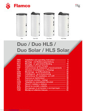 Flamco HLS Solar Installation And Operating Instruction
