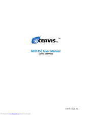 Cervis MRF450 User Manual