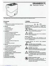 Espa Drainbox FL Instruction Manual