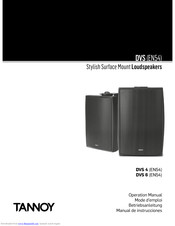 Tannoy DVS 4 Operation Manual