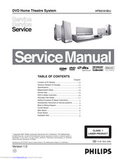 Philips HTS3151D/37 Service Manual