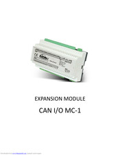 PELLAS X CAN I/O MC-1 Manual