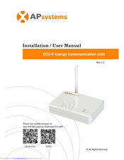 AP systems ECU-R Installation & User Manual
