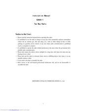 COVALUE CU600-1 Instruction Manual