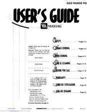 Maytag MGR5705BDH User Manual