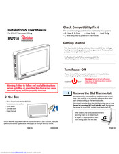 Robertshaw RS7210 Installation & User Manual