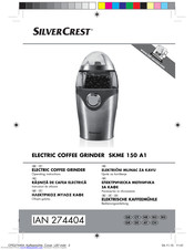 Silvercrest Coffee Grinder User Manuals 