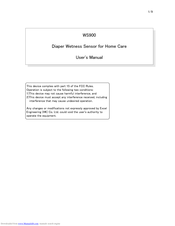 Excel Engineering WS900TX User Manual