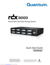 Quantum RDX 8000 Quick Start Manual