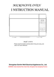 Donlim Weili Electrical Appliances 17PX56 Instruction Manual