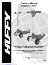 Huffy m0095 Owner's Manual