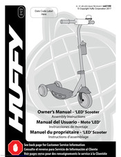 Huffy m0199 Owner's Manual