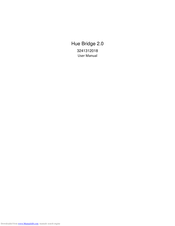 Philips Hue Bridge 2.0 User Manual
