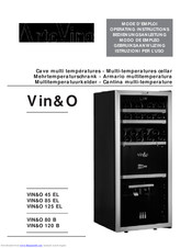 ArteVino VIN&O 45 EL Operating Instructions Manual