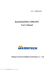 Gemotech RemoDAQ-8554A User Manual
