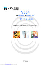 Arcadian Networks V384 User Manual
