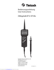 Tietzsch OMegaSafe EP 4Ex User Instructions