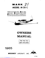 Mooney Aircraft M 20 C 1963 Owner's Manual