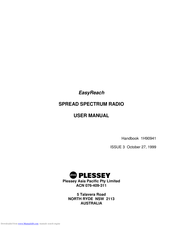 PLESSEY EasyReach User Manual
