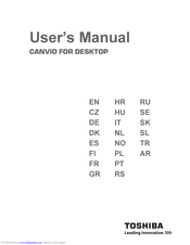 Toshiba CANVIO User Manual