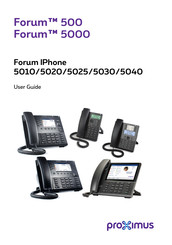Proximus Forum IPhone 5020 User Manual