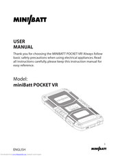 miniBatt POCKET VR User Manual