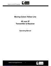 Moving Colors Yellow Line Operating Manual