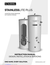 gledhill StainlessLite Plus Indirect IND90 Instruction Manual